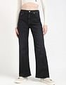 Calvin Klein Jeans Cotton Wide Leg-Fit Mid Rise Jeans