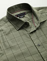 Tommy Hilfiger Cutaway Collar Tartan Check Shirt