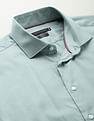 Tommy Hilfiger Cutaway Collar Twill Shirt