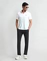 Arrow Sport Slim Fit Geometric Patterned Trousers