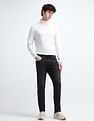 Flying Machine Slash Slim Tapered Fit Jeans
