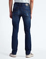 Flying Machine Mid Rise Slash Slim Tapered Fit Jeans