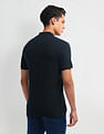 Arrow Sport Colour Block Cotton Polo Shirt