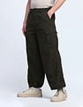 Flying Machine Cobain Loose Fit Mid Rise Cargos