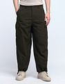 Flying Machine Cobain Loose Fit Mid Rise Cargos
