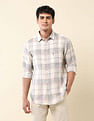 U.S. Polo Assn. Plaid Checked Tailored Fit Shirt