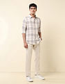 U.S. Polo Assn. Plaid Checked Tailored Fit Shirt