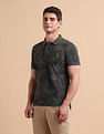 U.S. Polo Assn. Denim Co. Abstract Printed Pure Cotton Polo Shirt
