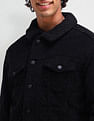 U.S. Polo Assn. Denim Co. Slim Fit Corduroy Sherpa Jacket