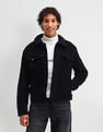 U.S. Polo Assn. Denim Co. Slim Fit Corduroy Sherpa Jacket