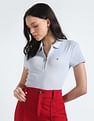 Tommy Hilfiger Slim Fit Zip Through Polo Shirt