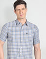 Arrow Sports Tartan Check Twill Shirt