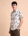 U.S. Polo Assn. Denim Co. Abstract Printed Slim Fit Shirt