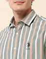 U.S. Polo Assn. Vertical Striped Pure Cotton Shirt