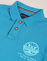 U.S. Polo Assn. Denim Co. Placement Print Pique Polo Shirt