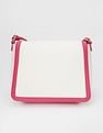 Tommy Hilfiger Solid Pink Pu Sling Bag