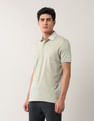 Arrow Solid Pure Cotton Polo Shirt