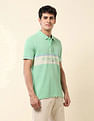 U.S. Polo Assn. Brand Embroidered Summer Splash Polo Shirt