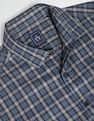 Arrow Sports Cutaway Collar Tartan Check Shirt