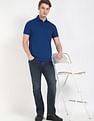 Tommy Hilfiger Solid Regular-Fit Cotton Polo Shirt