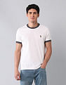 U.S. Polo Assn. Denim Co. Muscle Fit Pure Cotton Colligiate T-Shirt
