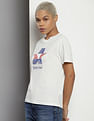 Tommy Hilfiger Retro Sport Print Cotton T-Shirt