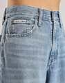 Calvin Klein Light-Wash Wide Leg-Fit High Rise Jeans