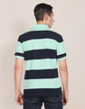 U.S. Polo Assn. Pique Striped Polo Shirt