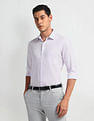 Arrow Horizontal Stripe Slim Fit Shirt