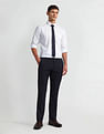 Arrow Liberty Classic Regular Self-design Shirt