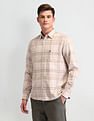 Arrow Sport Tailored Fit Lightweight Corduroy Shirt
