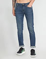 Flying Machine Freddie Slim Straight Fit Stone Wash Jeans
