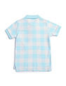 U.S. Polo Assn. Kids Boys Checked Regular Fit Polo Shirt