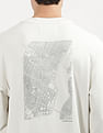 Calvin Klein City Grid Map Crew Neck Sweatshirt