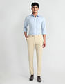 Arrow Tailored Fit Dobby Trousers