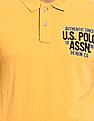U.S. Polo Assn. Denim Co. Cotton Heathered Polo Shirt