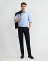 Arrow Horizontal Stripe Slim Fit Shirt