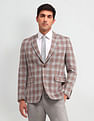 Arrow Checked Tailored Fit Tweed Blazer