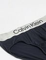 Calvin Klein Underwear Low Rise Solid Blue Briefs