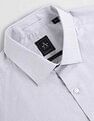 Arrow Patterned Twill Cotton Shirt