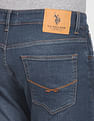 U.S. Polo Assn. Denim Co. Henry Cropped Fit Blue Jeans
