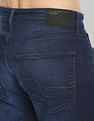 Flying Machine Slash Slim Tapered Mid Rise Jeans