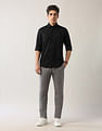 Arrow Sport Vertical Striped Dobby Shirt