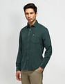 Arrow Sport Tailored Fit Lightweight Corduroy Shirt