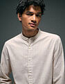 Flying Machine Vertical Striped Regular Fit Shirt