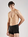 Calvin Klein Underwear Black Solid Mid Rise Trunk
