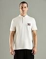 Tommy Hilfiger Solid Regular Fit Cotton Polo T-Shirt