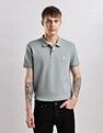 Calvin Klein Jeans Solid Regular Fit Cotton Polo Shirt