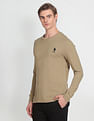 U.S. Polo Assn. Denim Co. Solid Long Sleeve T-Shirt