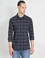 Flying Machine Tartan Check Dobby Shirt